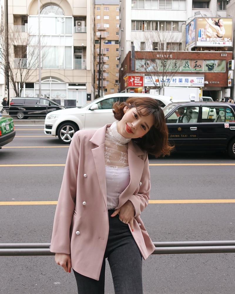 ♥Love in TOKYO♥パールダブルボタンジャケット・全3色 | DHOLIC | 詳細画像31
