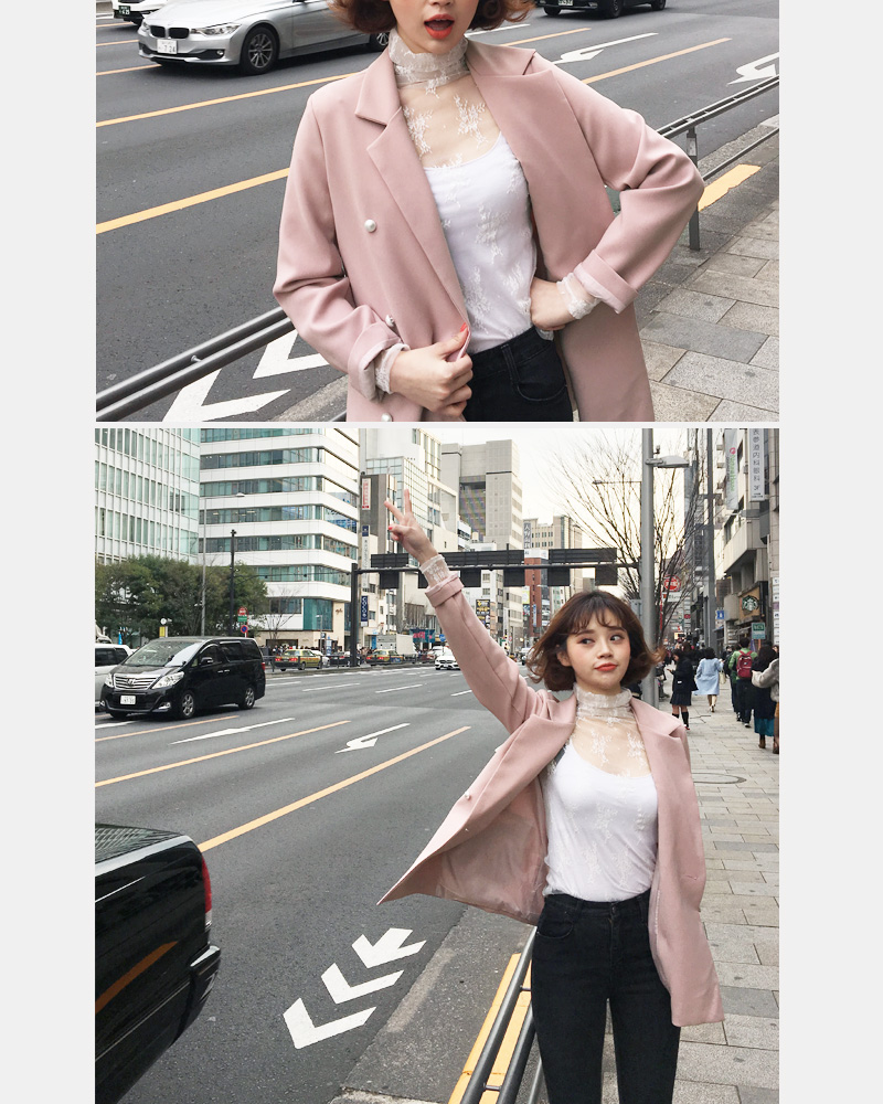 ♥Love in TOKYO♥パールダブルボタンジャケット・全3色 | DHOLIC | 詳細画像32