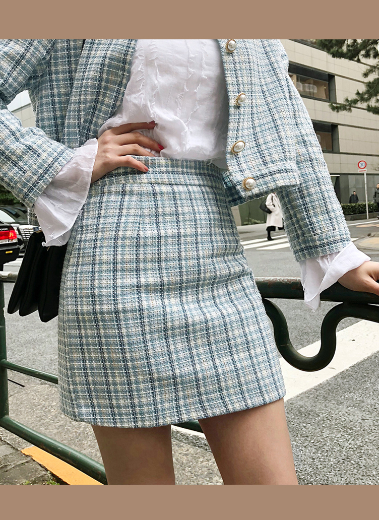 ♥Love in TOKYO♥ツイードミニ丈スカート・全2色