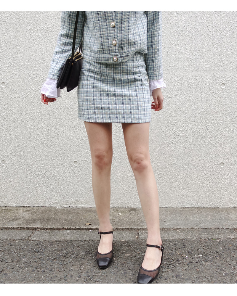 ♥Love in TOKYO♥ツイードクロップドジャケット&ミニ丈スカートSET・全2色 | DHOLIC | 詳細画像18