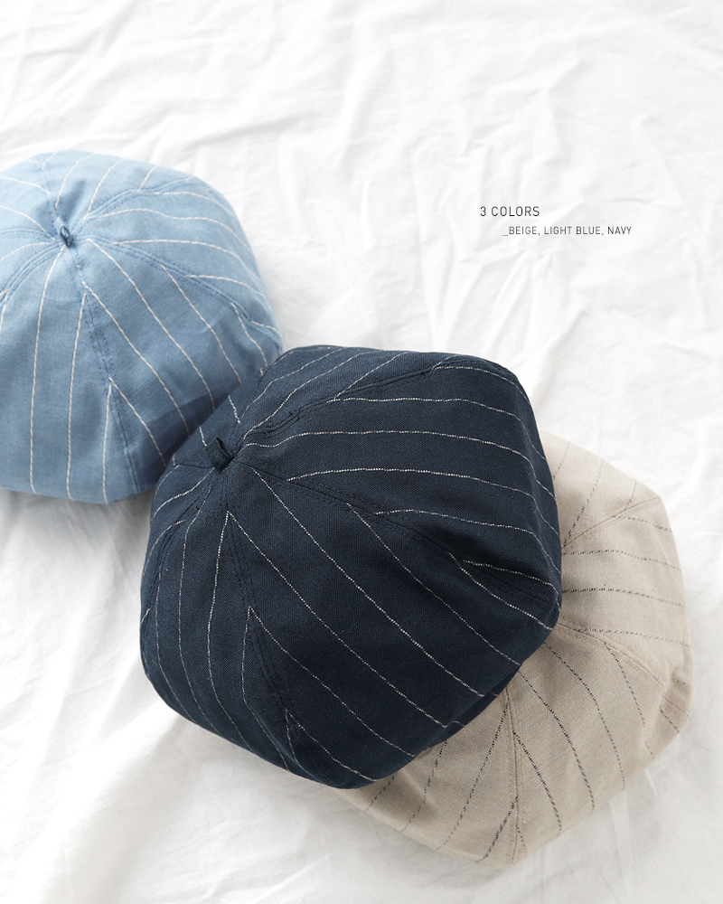 ピンストライプベレー帽・全3色 | DHOLIC | 詳細画像12