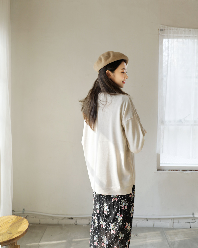 リンクルフローラルワンピース・全2色 | DHOLIC | 詳細画像22