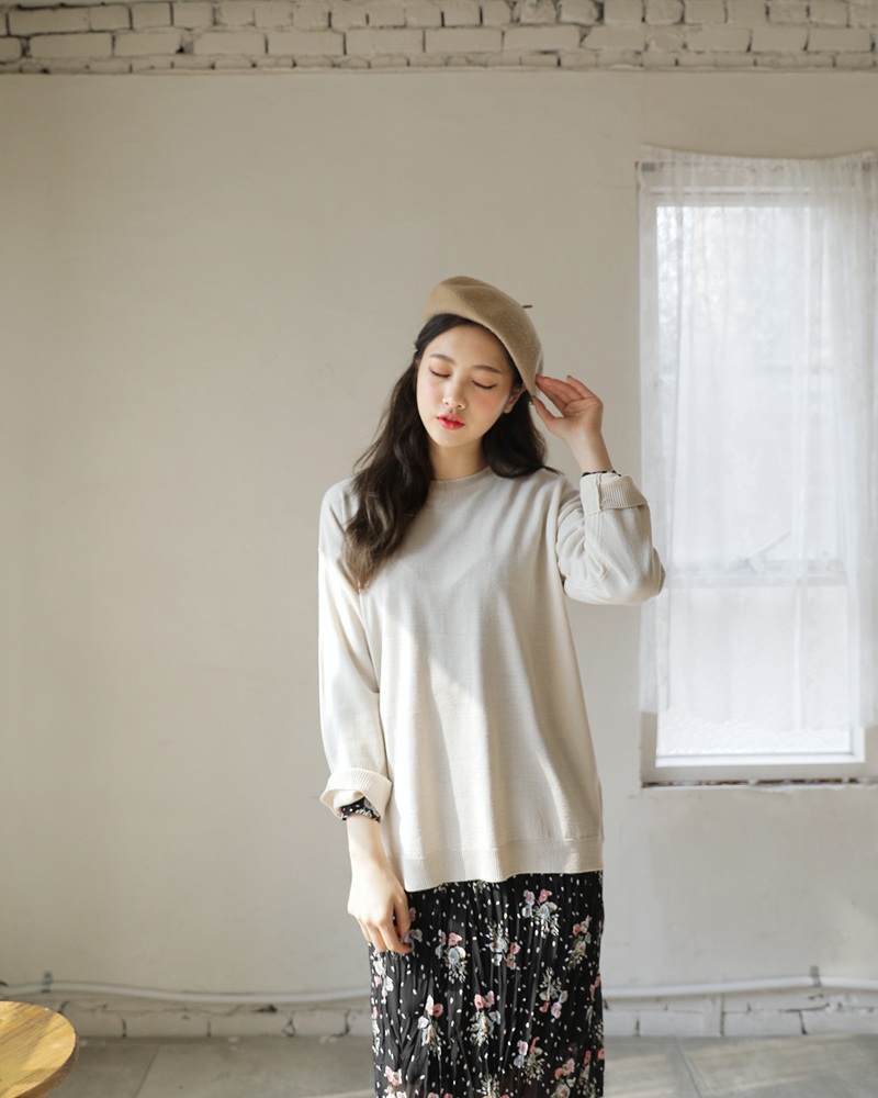 リンクルフローラルワンピース・全2色 | DHOLIC | 詳細画像24