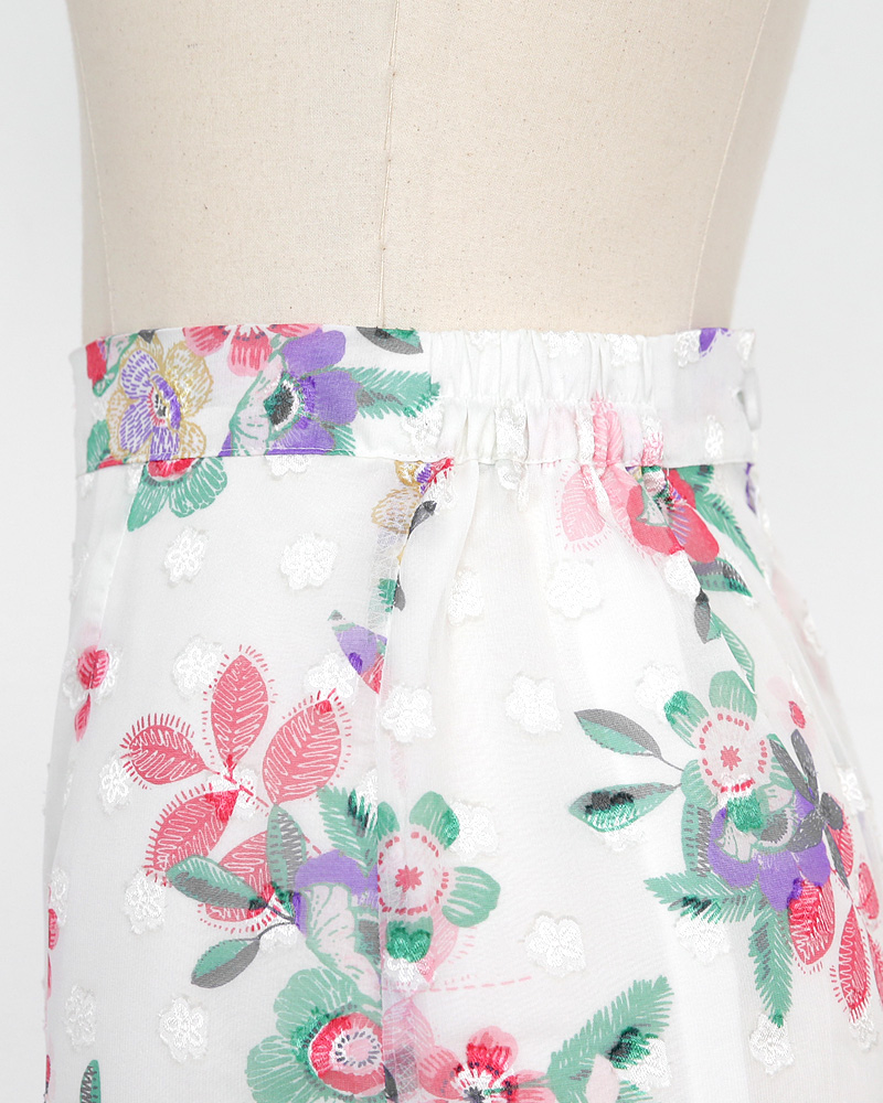 シフォンフローラルペンシルスカート・全2色 | DHOLIC | 詳細画像40