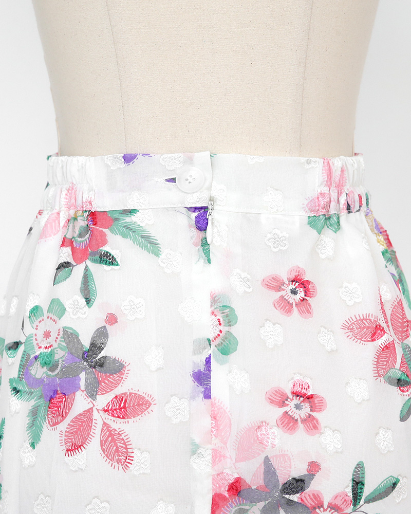 シフォンフローラルペンシルスカート・全2色 | DHOLIC | 詳細画像41