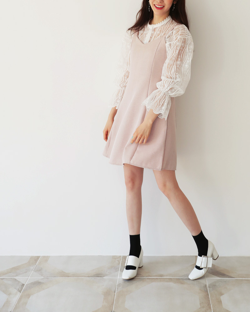 キャミSETスカラップレースブラウス・全2色 | DHOLIC | 詳細画像22