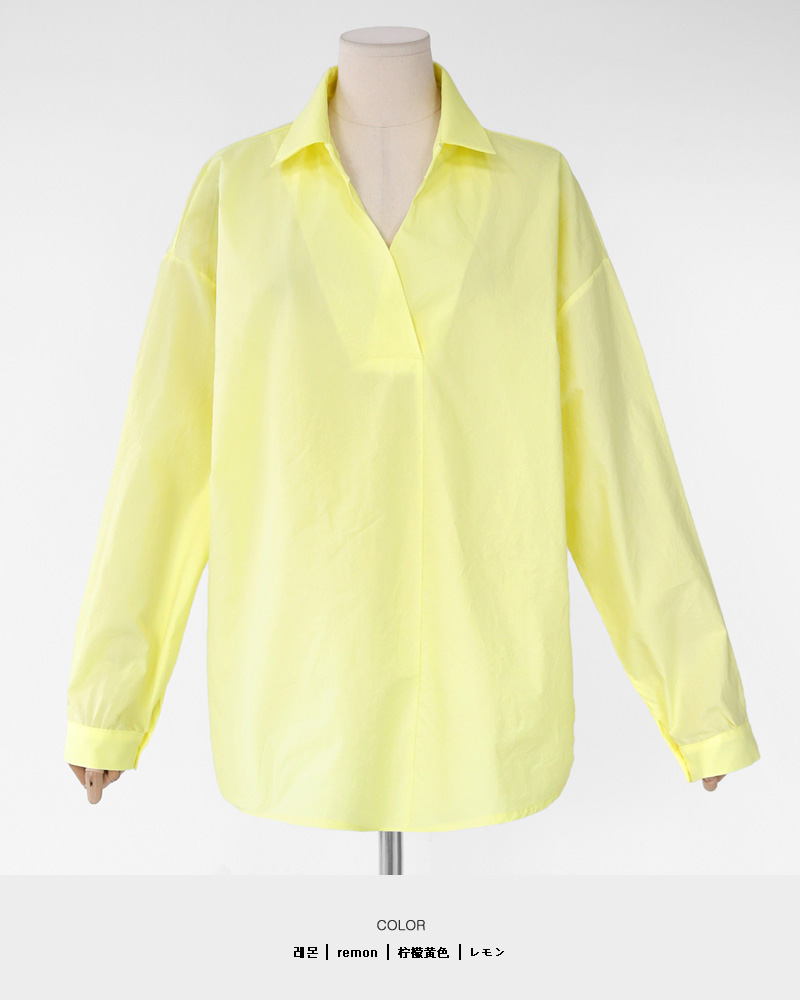 コットンスキッパーシャツ・全3色 | DHOLIC | 詳細画像28