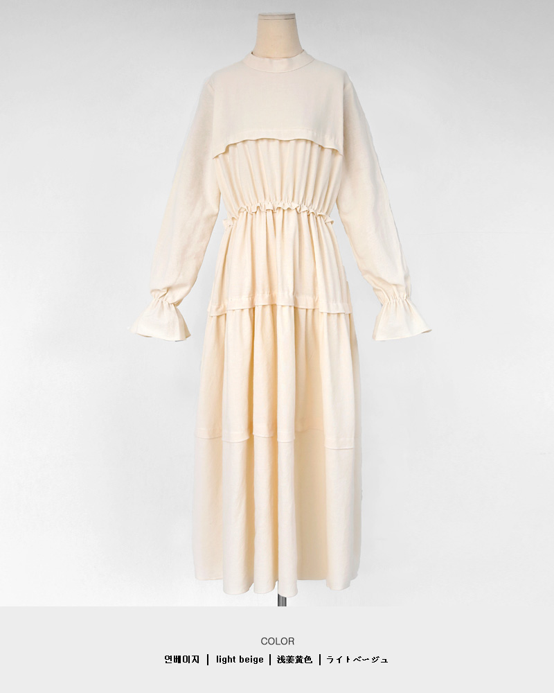 ギャザーロングワンピース・全2色 | DHOLIC | 詳細画像30