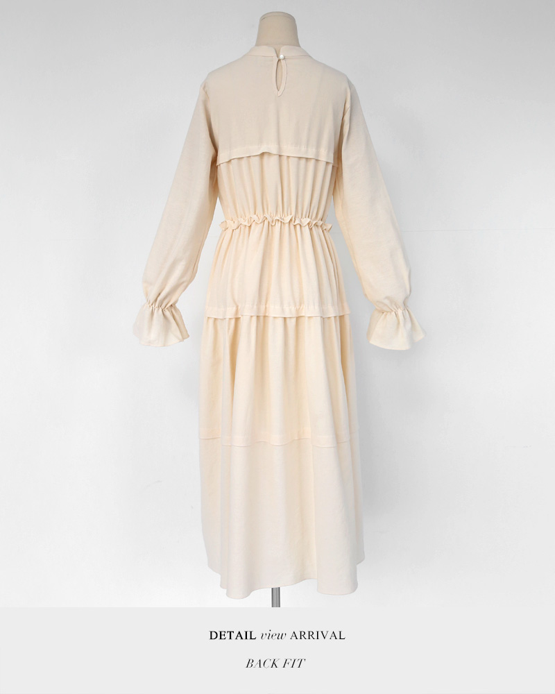 ギャザーロングワンピース・全2色 | DHOLIC | 詳細画像32