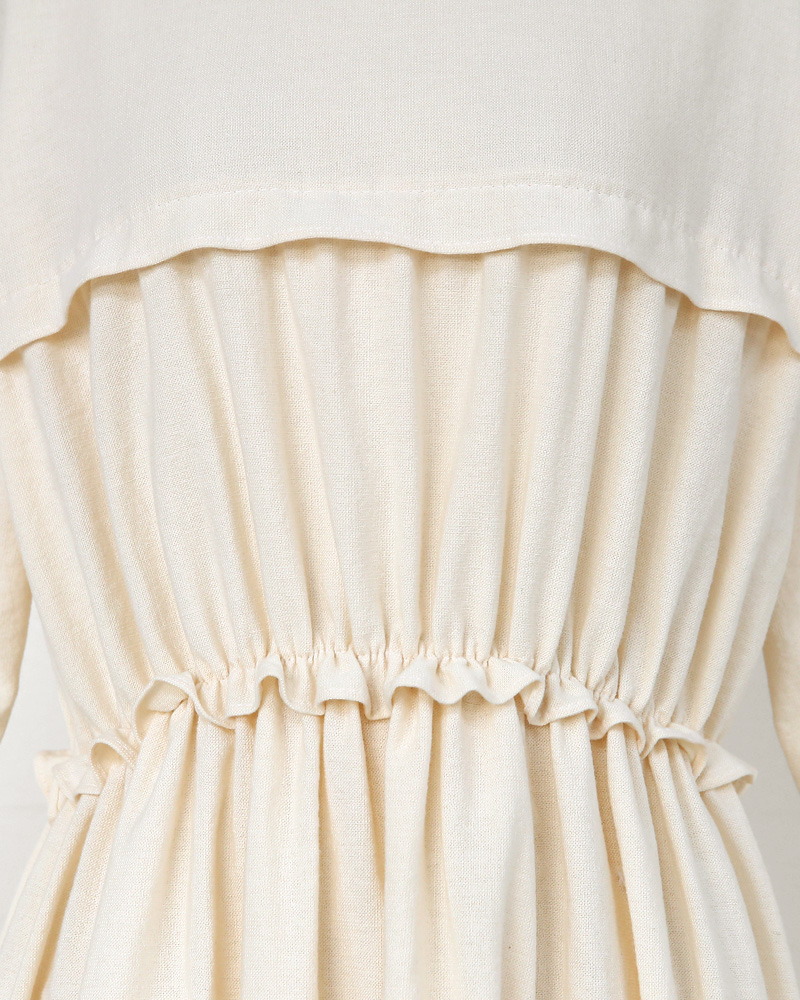 ギャザーロングワンピース・全2色 | DHOLIC | 詳細画像34