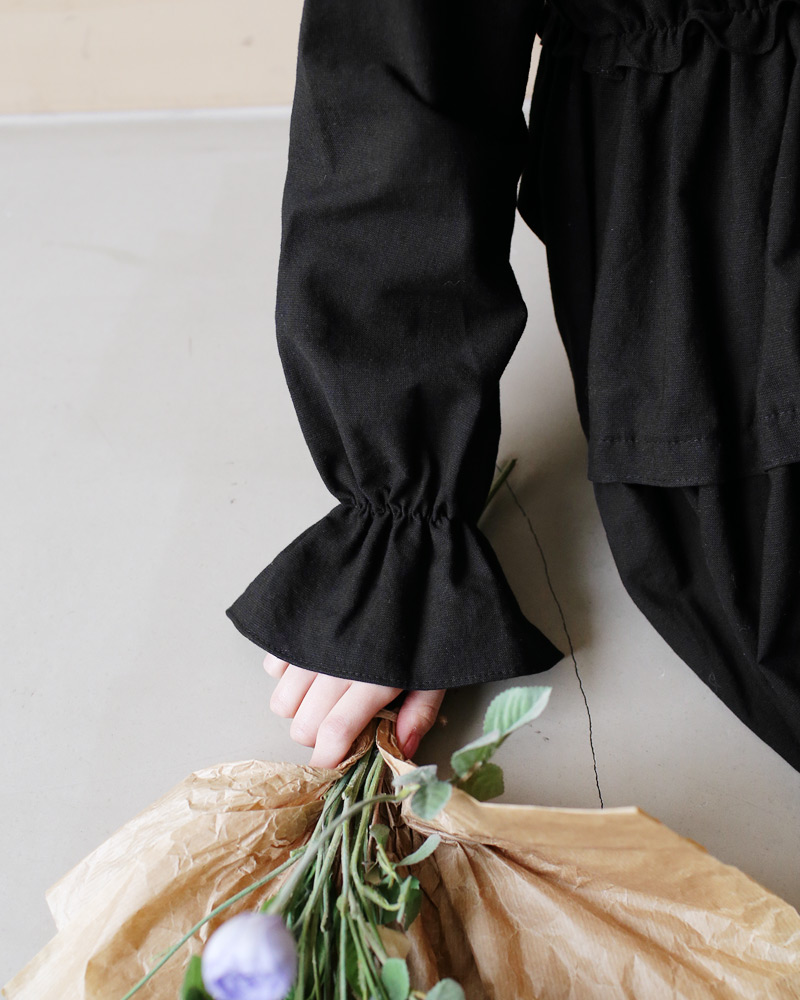 ギャザーロングワンピース・全2色 | DHOLIC | 詳細画像19