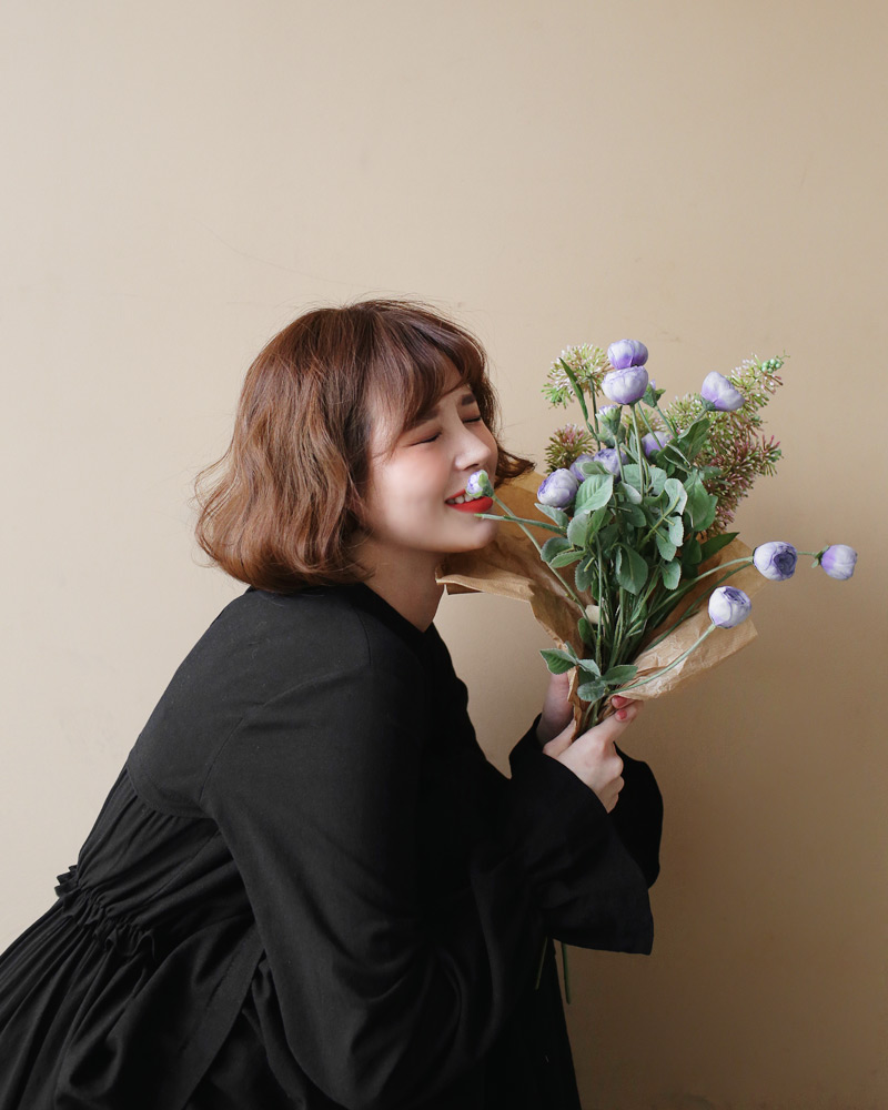 ギャザーロングワンピース・全2色 | DHOLIC | 詳細画像20