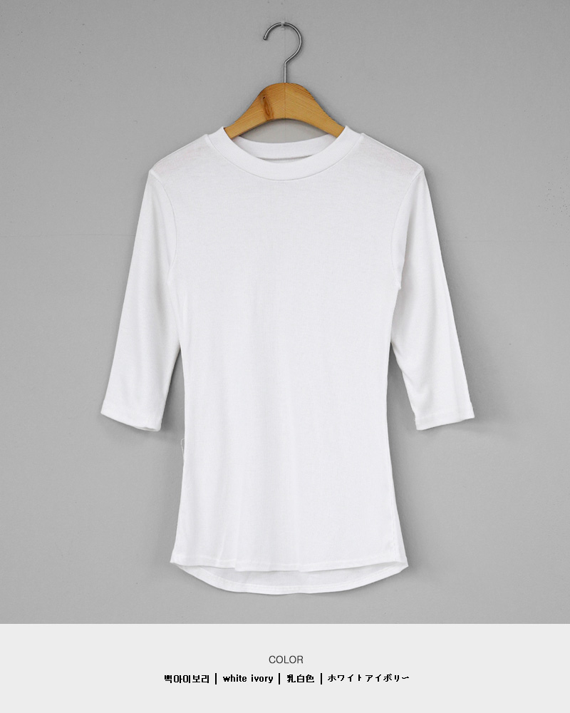 ハーフスリーブスリムTシャツ・全5色 | DHOLIC | 詳細画像35