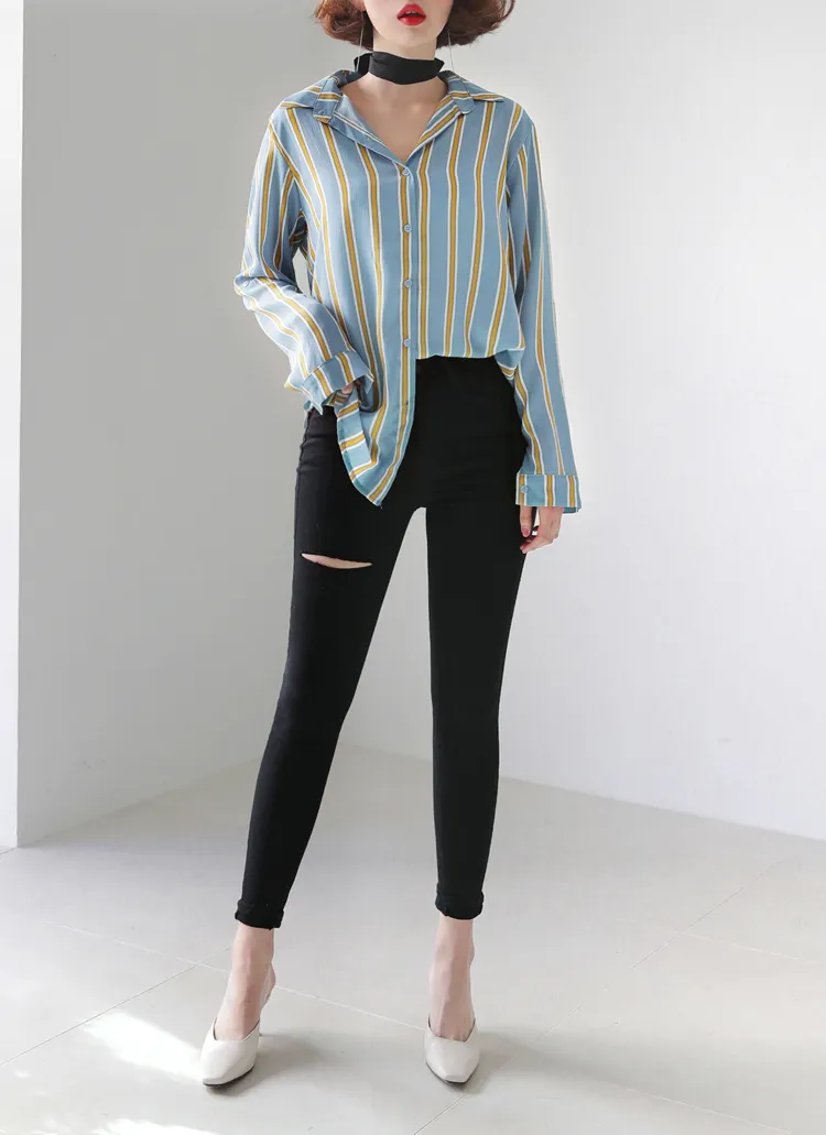 カットポイントスキニーパンツ・全1色 | DHOLIC | 詳細画像1