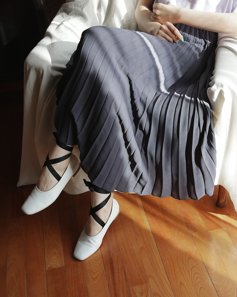 プリーツロング丈スカート・全5色 | DHOLIC | 詳細画像10