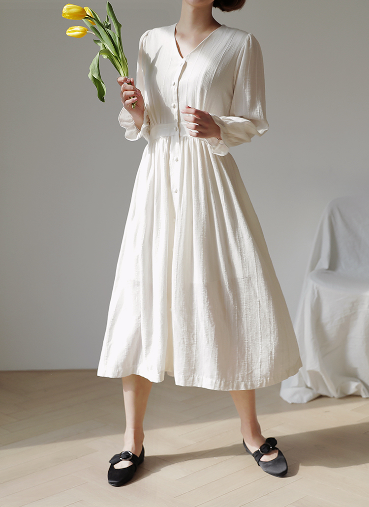 font color=red><b>○雑誌掲載商品○</b></font>Vネックボタンロング