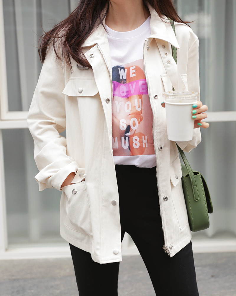 <font color=red><b>○雑誌掲載商品○</b></font>ボクシースクエアプリントTシャツ・全3色 | DHOLIC | 詳細画像23