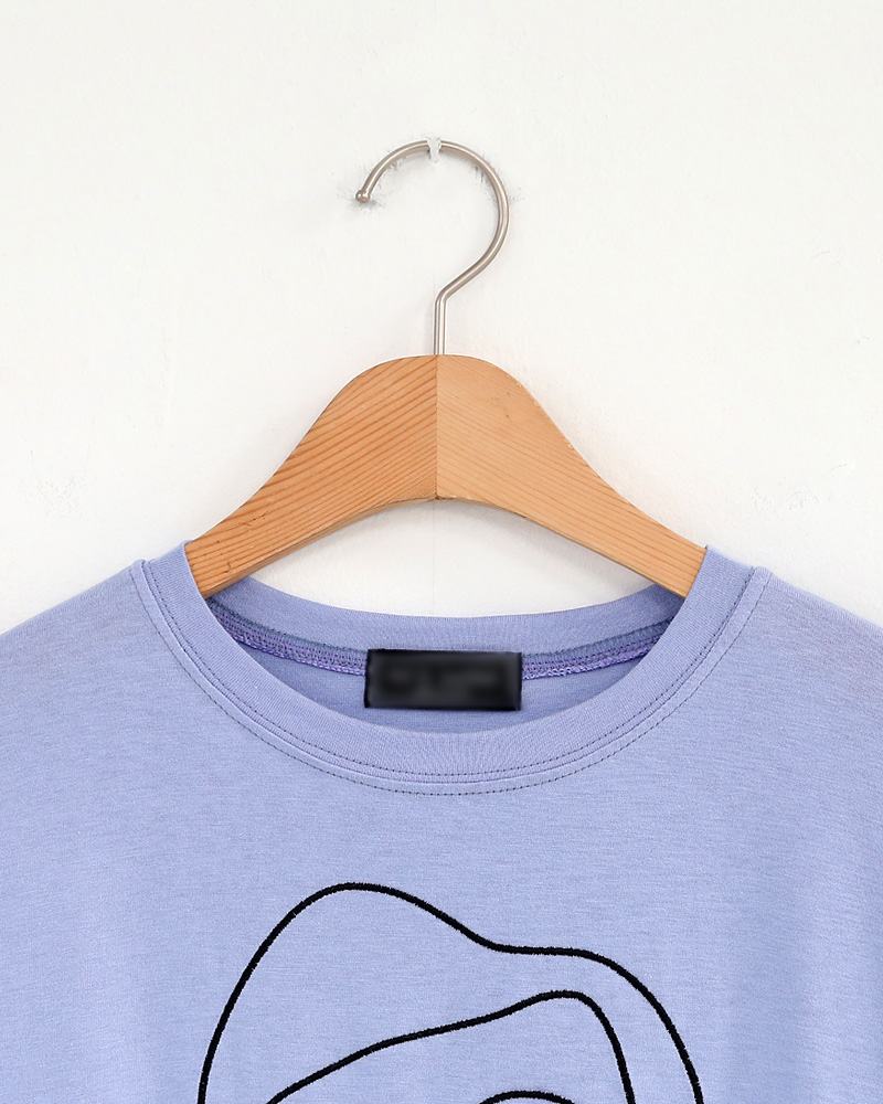 フェイス刺繍Tシャツ・全3色 | DHOLIC | 詳細画像36