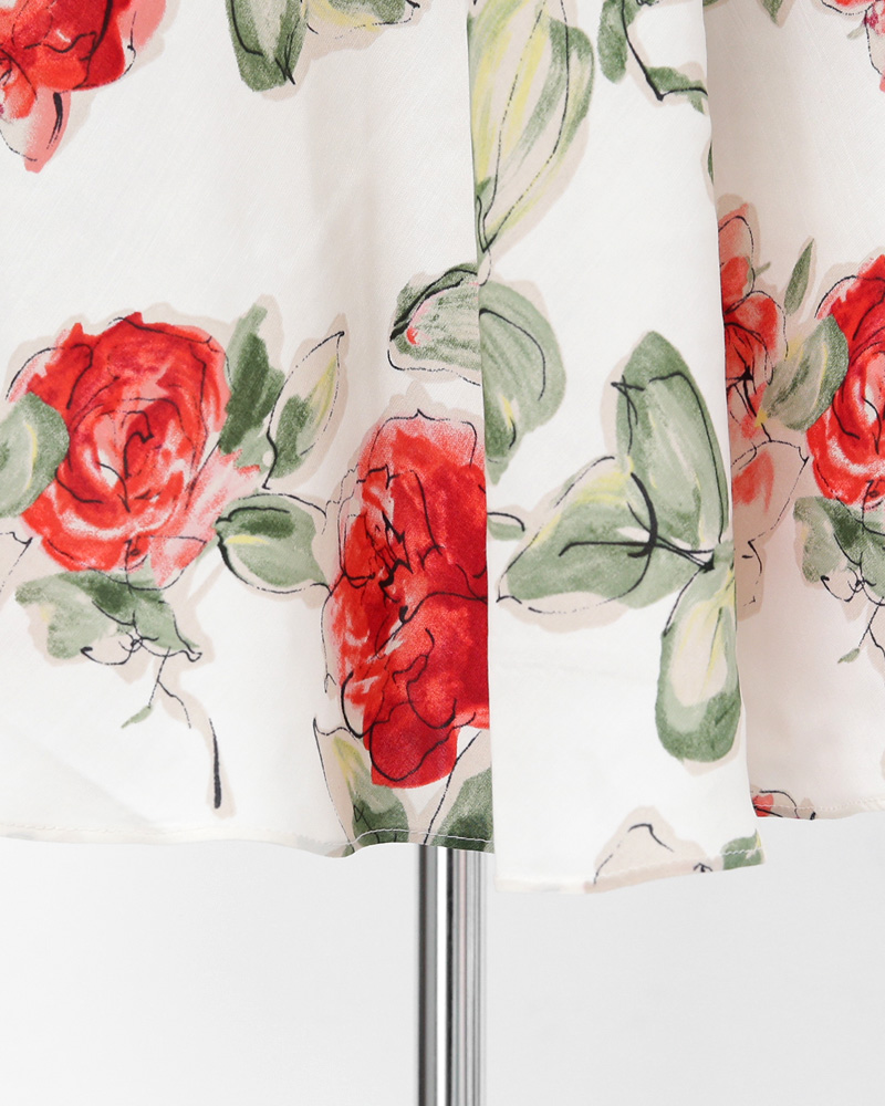 フローラルフレアロングスカート・全2色 | DHOLIC | 詳細画像20