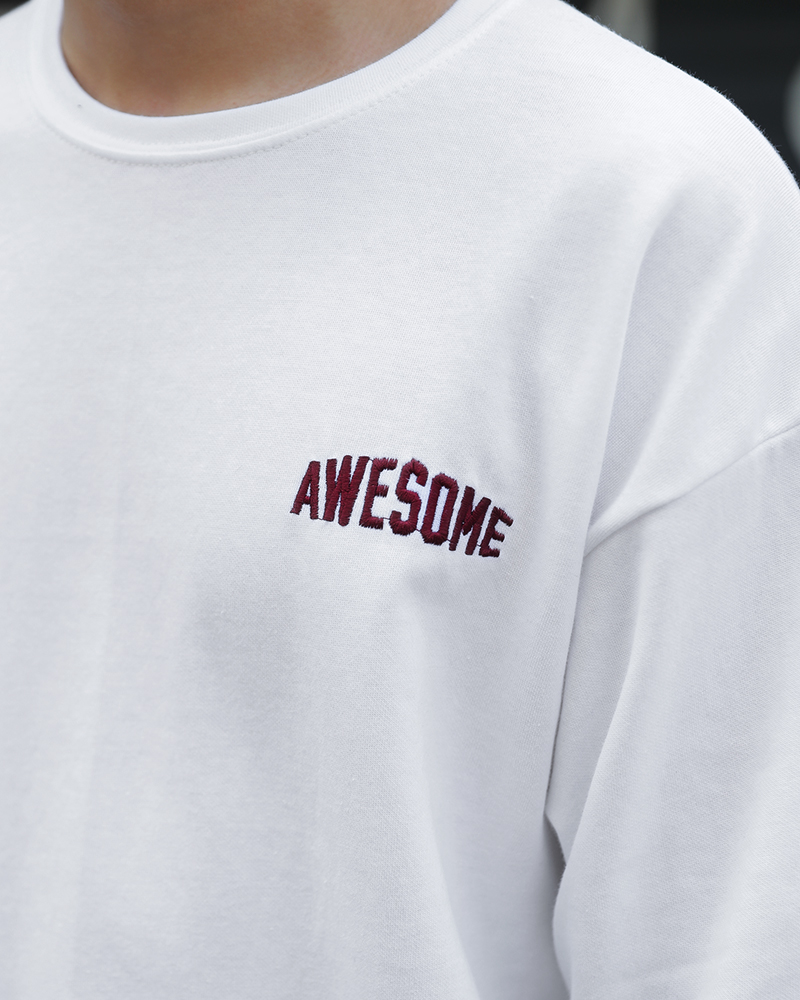 AWESOMEハーフスリーブTシャツ・全2色 | 詳細画像8