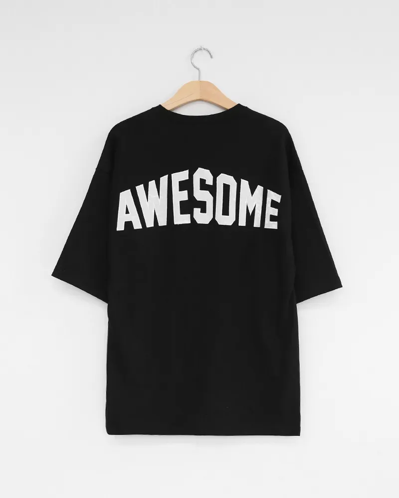 AWESOMEハーフスリーブTシャツ・全2色 | 詳細画像33