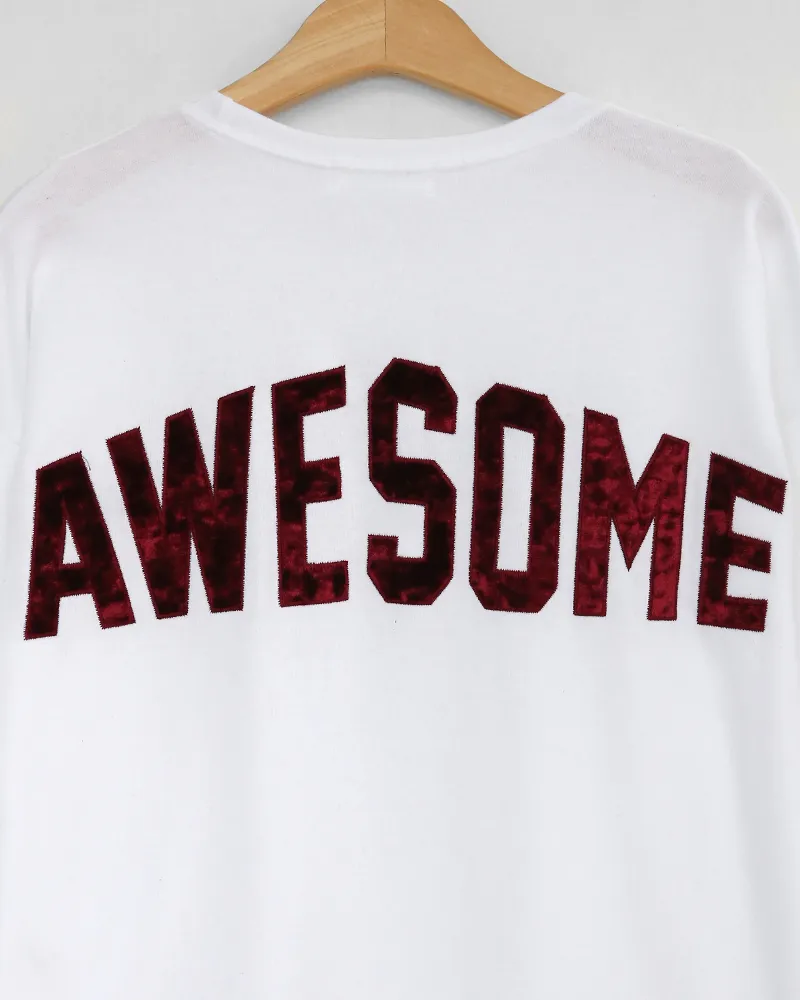 AWESOMEハーフスリーブTシャツ・全2色 | 詳細画像39