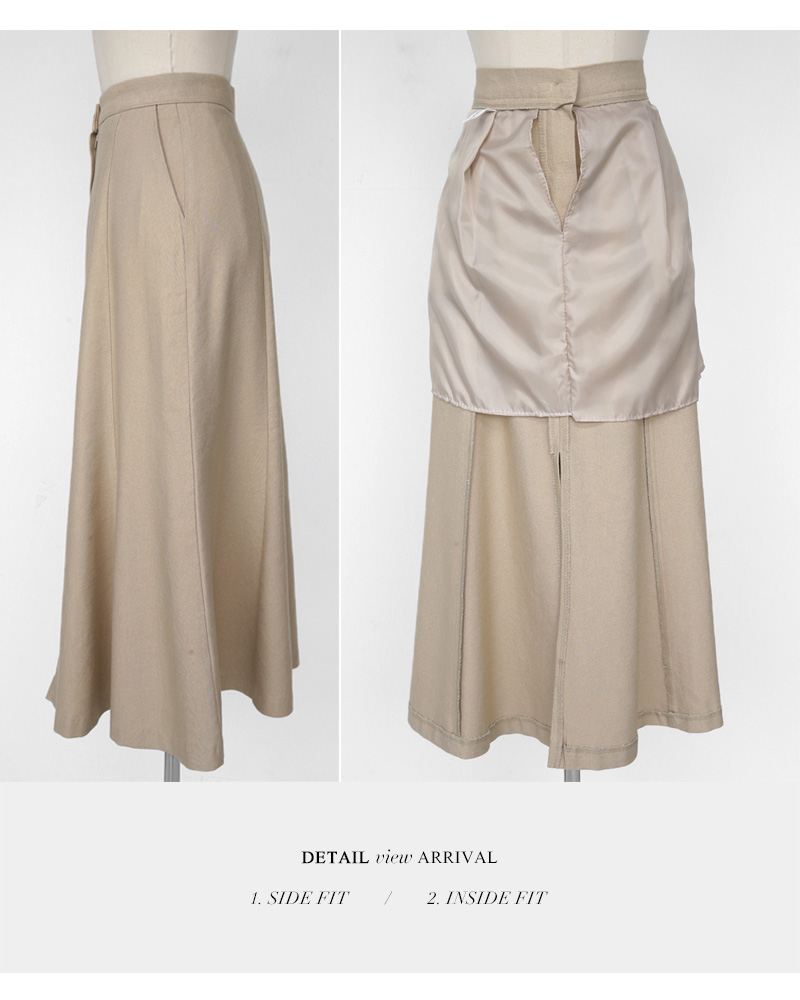 スリットフレアロングスカート・全2色 | DHOLIC PLUS | 詳細画像20