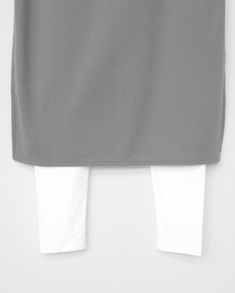 レギンスレイヤードアンバランススカート・全3色 | DHOLIC PLUS | 詳細画像22
