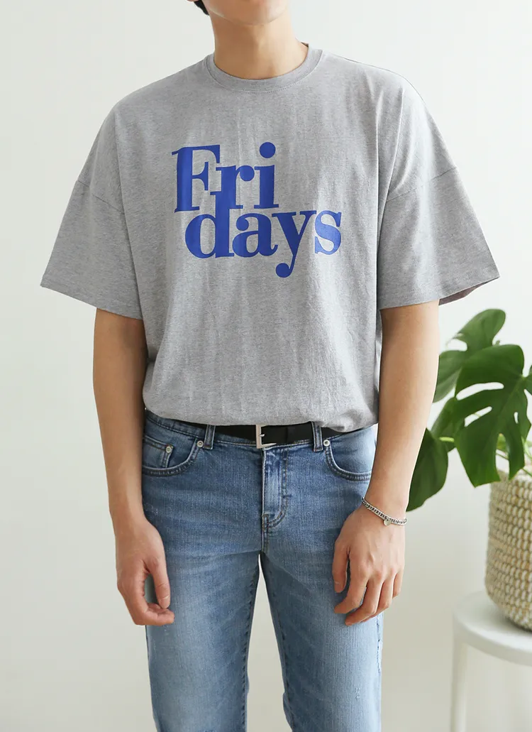 Fri days半袖Tシャツ・全3色 | 詳細画像1