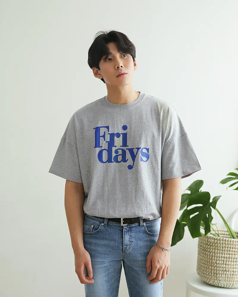 Fri days半袖Tシャツ・全3色 | 詳細画像2