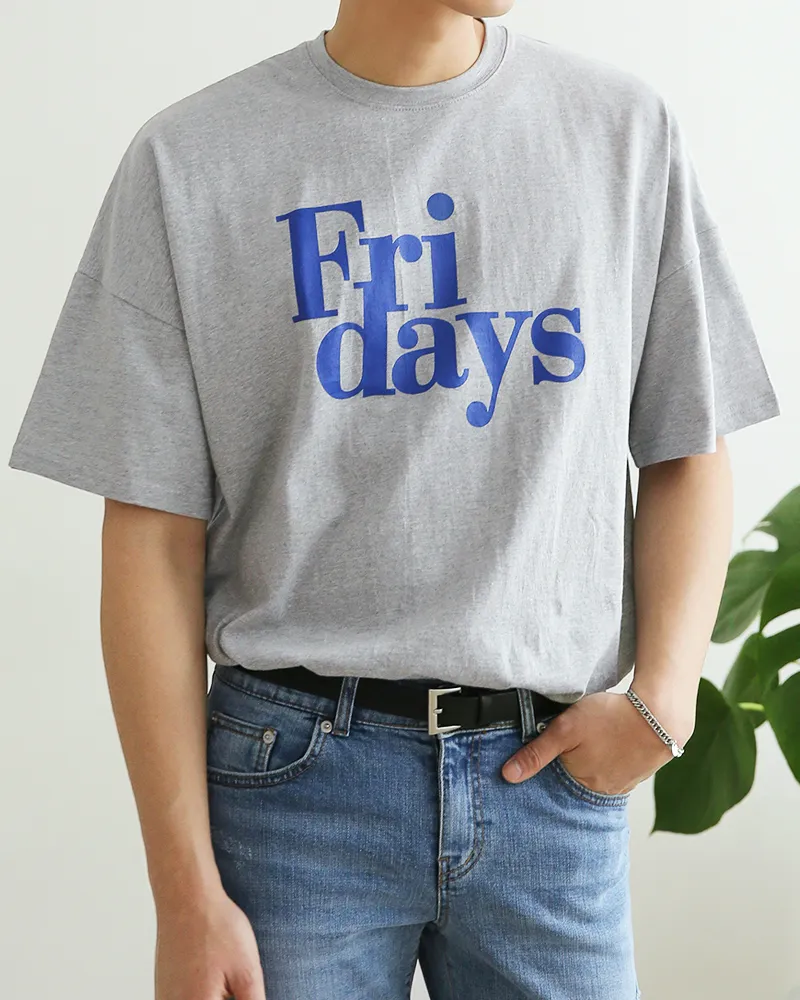 Fri days半袖Tシャツ・全3色 | 詳細画像11