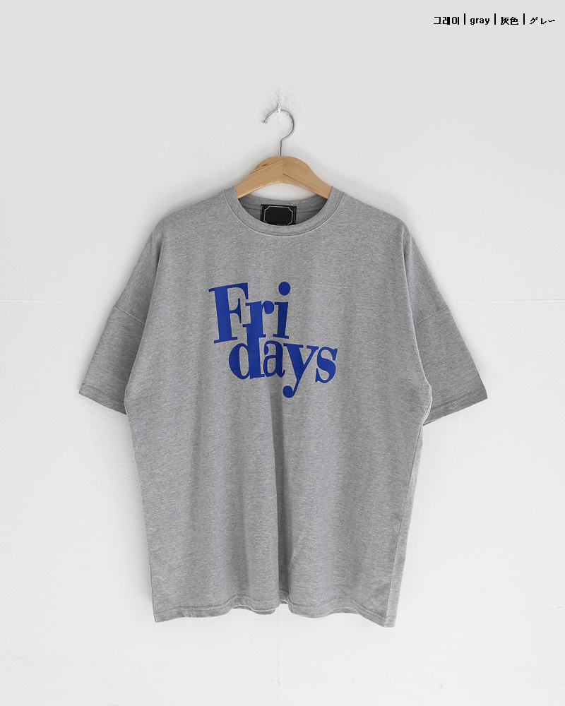 Fri days半袖Tシャツ・全3色 | 詳細画像20