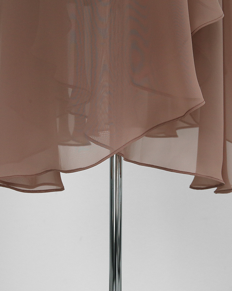シフォンアンバランススカート・全2色 | DHOLIC PLUS | 詳細画像36
