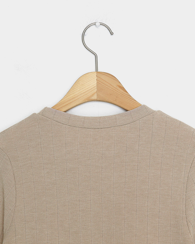 ショートスリーブリブTシャツ・全4色 | DHOLIC | 詳細画像23