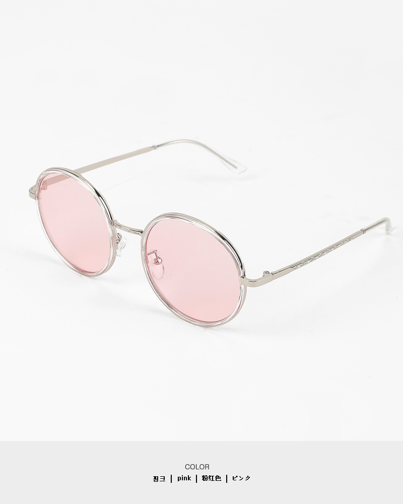 ラウンドカラーサングラス・全5色 | DHOLIC | 詳細画像24