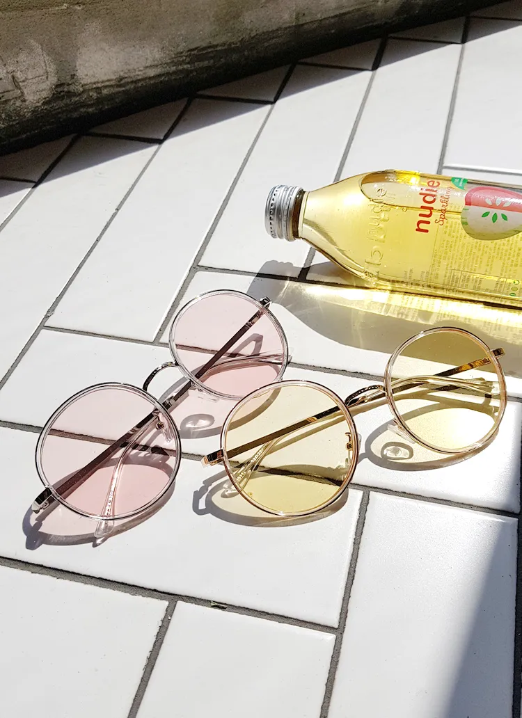 ラウンドカラーサングラス・全5色 | DHOLIC | 詳細画像1