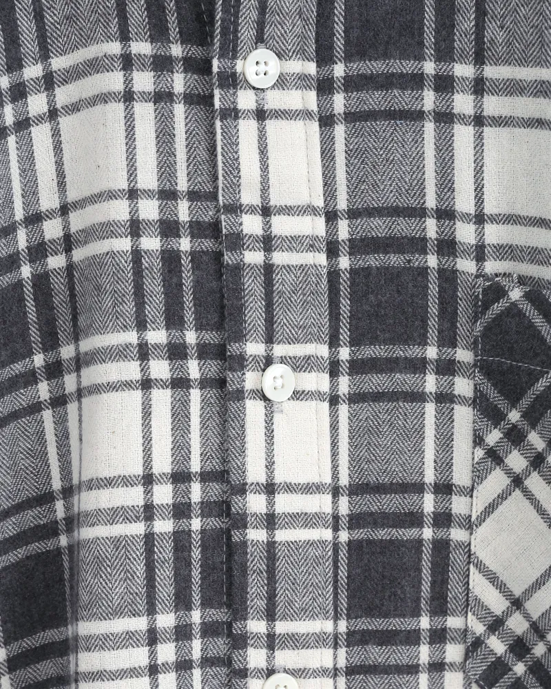 チェックポケットコットンシャツ・全3色 | 詳細画像35