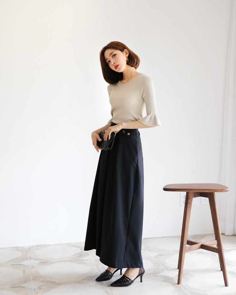 ラッフルスリーブグリッターニット・全2色 | DHOLIC PLUS | 詳細画像17