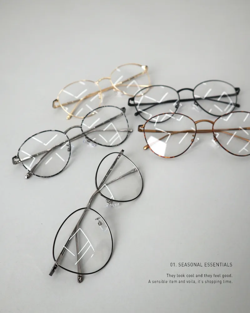 2TYPEボストンフレーム眼鏡・全5色 | 詳細画像14