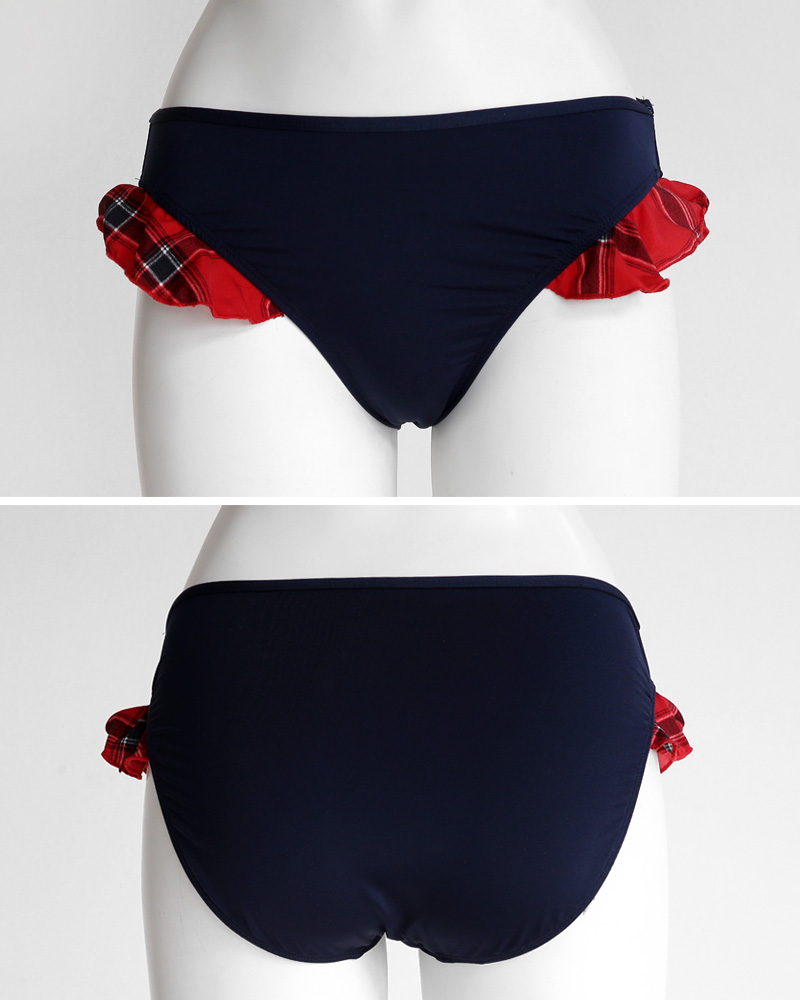 ヘアスカーフSETシャーリングチェックビキニ・全3色 | DHOLIC | 詳細画像38