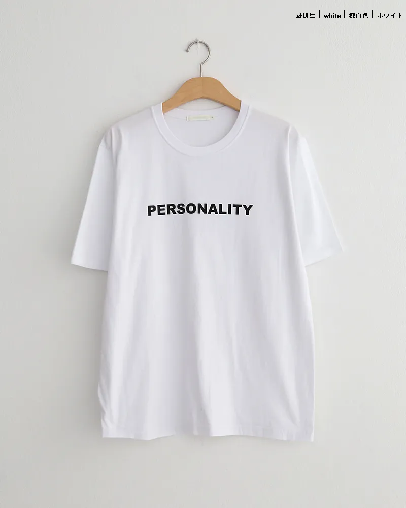 PERSONALITY半袖Tシャツ・全5色 | 詳細画像34