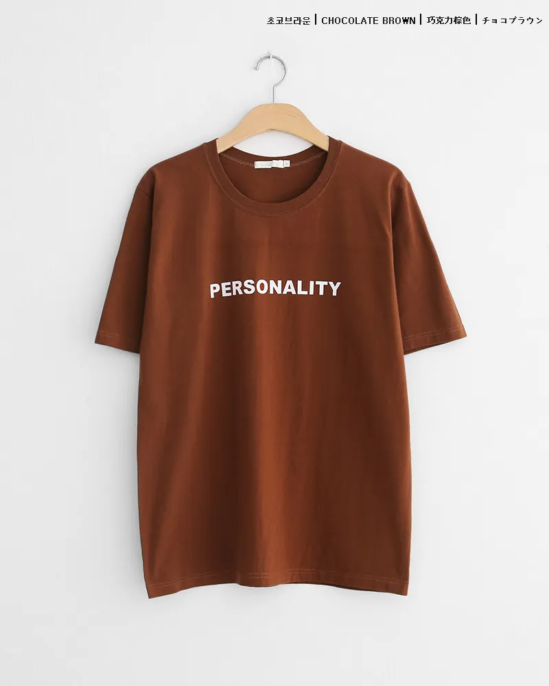 PERSONALITY半袖Tシャツ・全5色 | 詳細画像35