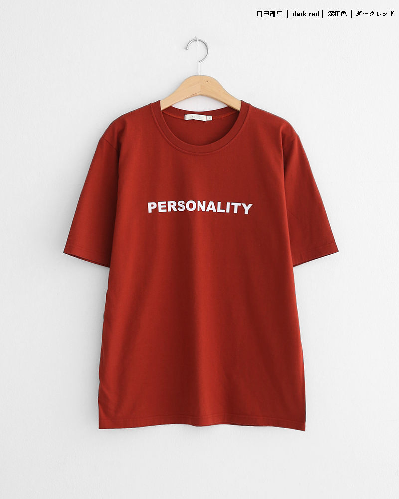 PERSONALITY半袖Tシャツ・全5色 | 詳細画像36