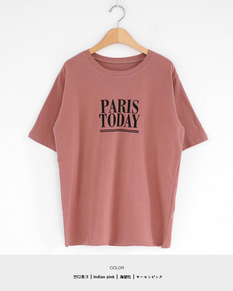 PARIS TODAYラウンドTシャツ・全3色 | DHOLIC | 詳細画像29