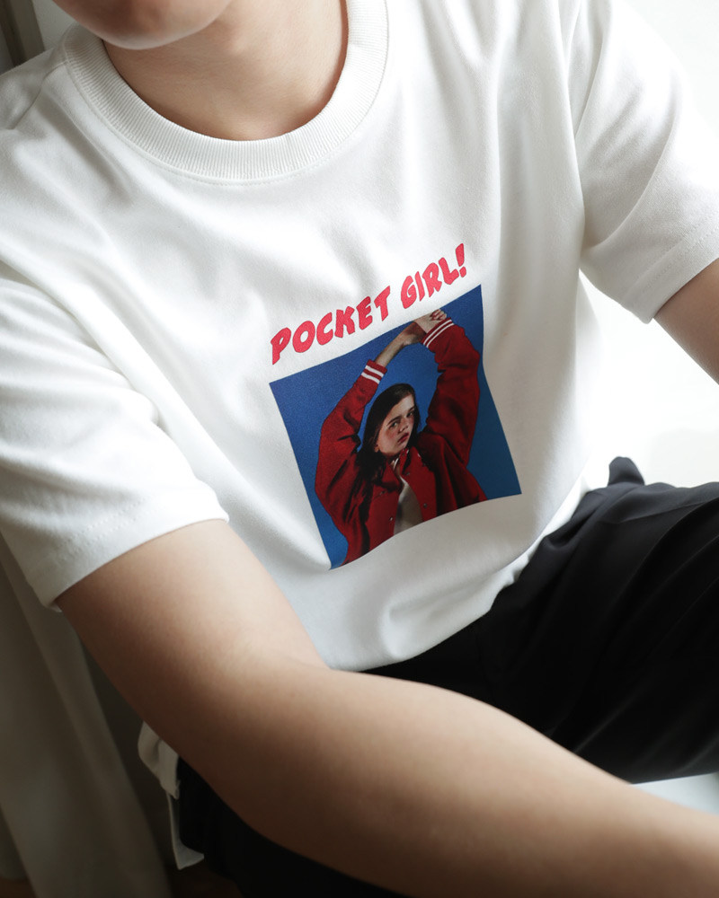 POCKET GIRL!プリントTシャツ・全3色 | 詳細画像4