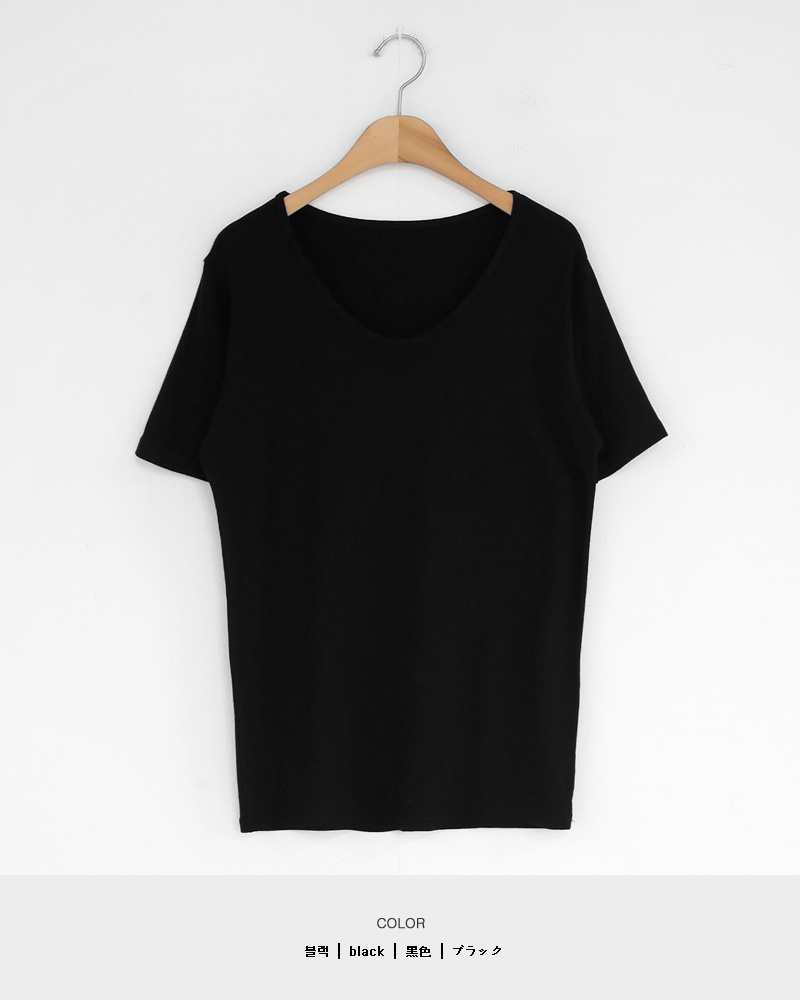 ソリッドVネックTシャツ・全8色 | DHOLIC | 詳細画像45