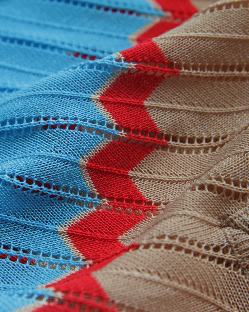 Vネックジグザグ配色ニット・全3色 | DHOLIC PLUS | 詳細画像30