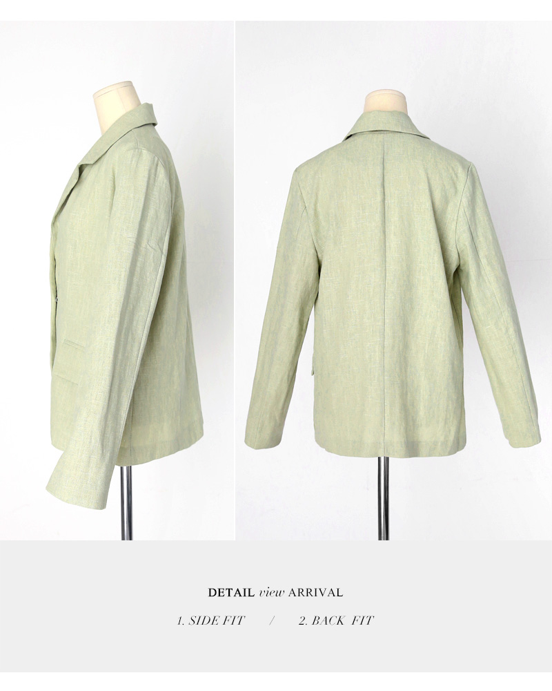 リネンシングルジャケット&ショートパンツSET・全3色 | DHOLIC | 詳細画像32