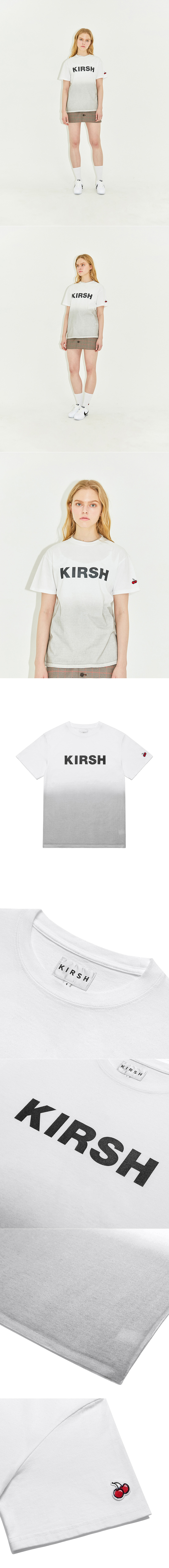 *KIRSH*ロゴTシャツHsグレー | 詳細画像3