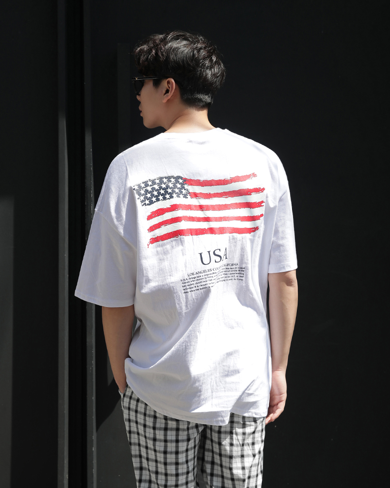 AMERICAN MADEコットンTシャツ・全4色 | 詳細画像2